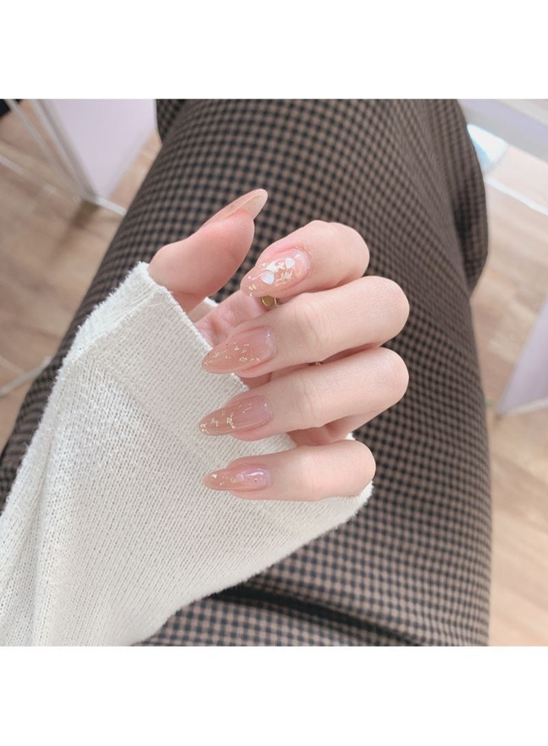 SCHAVO Shell Fragments Mid-length Press on Nails 24Pcs - Image 3