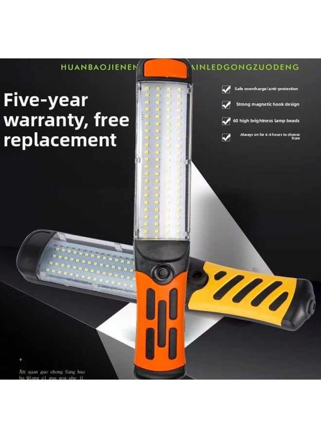 Handheld Charging Work Light Charging Inspection Light Car Work Light With Wire Multifunctional Handheld Car Led Light-Power:100 Beads Charging Single Electrician Light  - Image 1