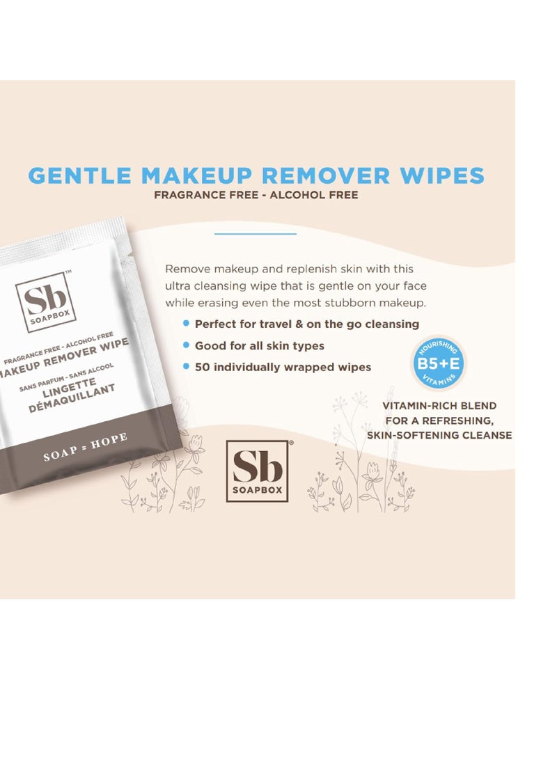 Soapbox Fragrance-Free Makeup Remover Wipes - Gentle Facial Cleansing Wipes for Eye Makeup, Dirt and Oil, Alcohol Free Makeup Remover Pads 50 Count - pzsku/Z09D3D645746E7F3DAF61Z/45/_/1733315946/d1652b0f-a666-4845-9d48-aaa7632d9d3f