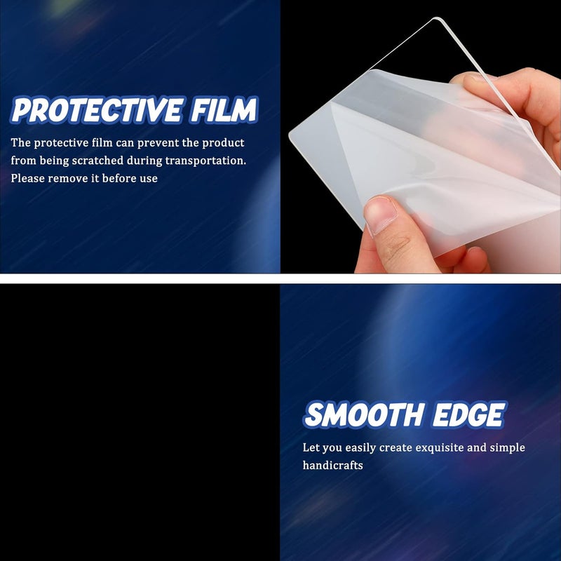 Riakrum 12 Pieces LED Light Display Base with Clear Acrylic Square Sheet 3D Night LED Lamp Display Base 16 Colors and 4 Modes Remote Control USB Cable for DIY Craft Room Bar Child Gift Lamp Light Set - Image 2