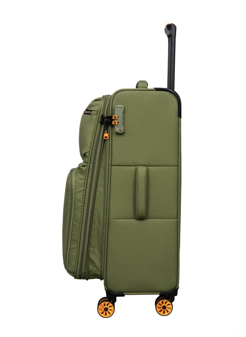 it Luggage it luggage Compartment, Unisex Polyester Material Soft Case, 8x360 Degree Spinner Wheels, Expandable Trolley Bag, Telescopic Handle, TSA Lock, 12-3149-08, Lightweight  - Image 4