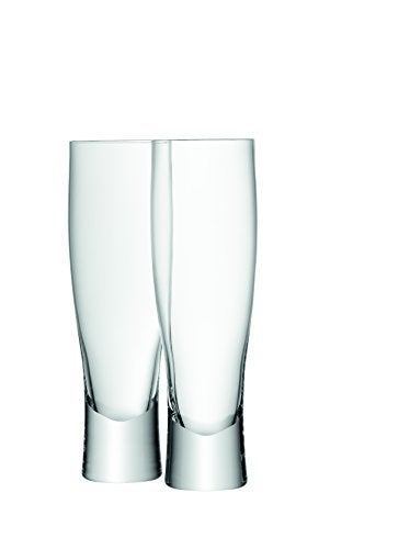 LSA International LSA BR23 Bar Beer Glass 185 fl ozH95in Clear x 2 - Image 1
