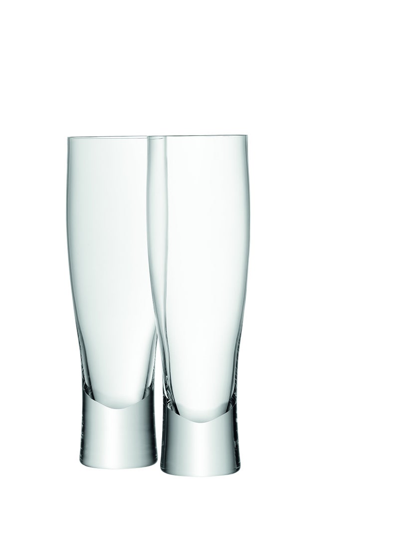 LSA International LSA BR23 Bar Beer Glass 185 fl ozH95in Clear x 2 - Image 2