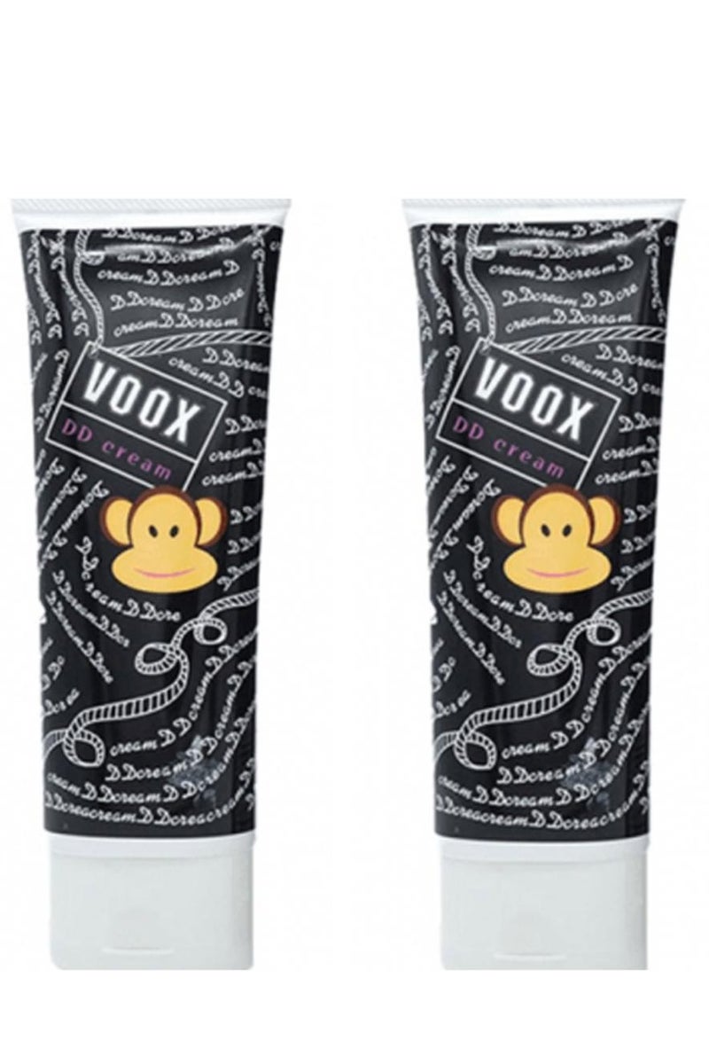 Voox DD Cream Aura Whitening Radiant Lotion 2Pcs 2*100g