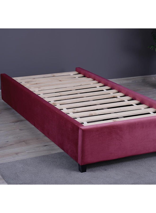 Pan Home Galia Base Velvet Pink 90X200 Cm - Image 4