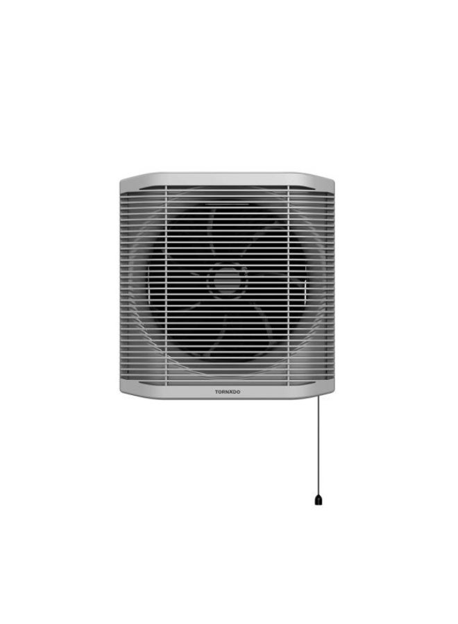 TORNADO Bathroom Ventilating Fan 25 cm Privacy Grid Black x Grey TVS-25BG - Image 1