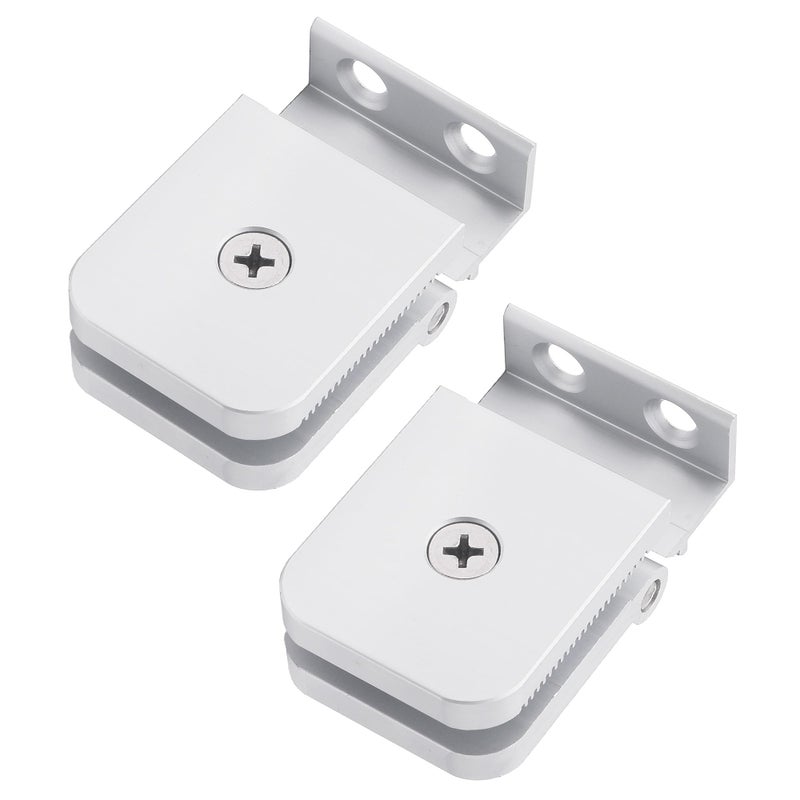 AQDD Glass Shower Door Hinges Replacement Fits 14 Inch Glass Shower Doors Durable and RustResistant for Residential Use 2 Pack - Image 2