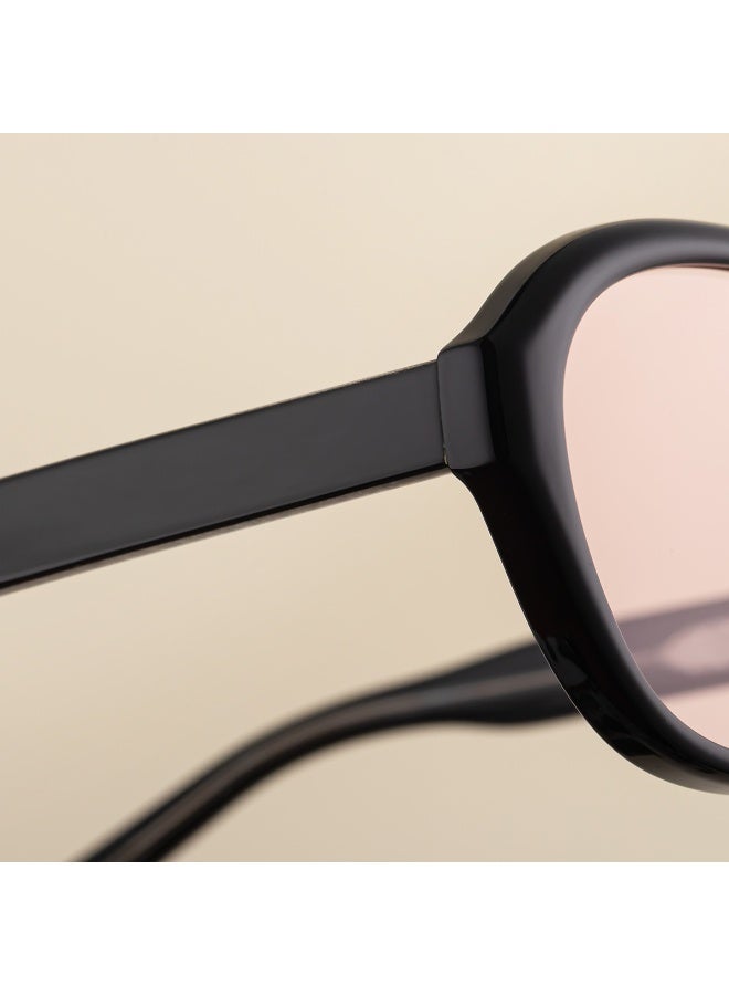 Women's European Style Polarized Sunglasses, Oversized Round TR Frame, UV400 Protection - Image 4