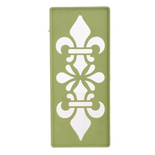 CRAFTAM Different Design Ready to Draw Rangoli Making Stencils, Rangoli Plastic Stencils for Floor Decoration (Set of 12, Size 3x7 Inch) - Image 5
