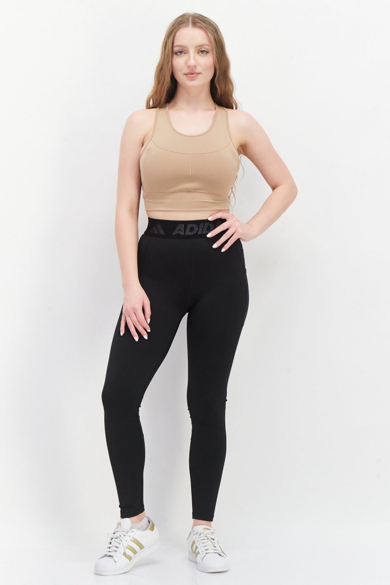 Adidas Women Sportswear Fit Training Tights , Black  - Image 3