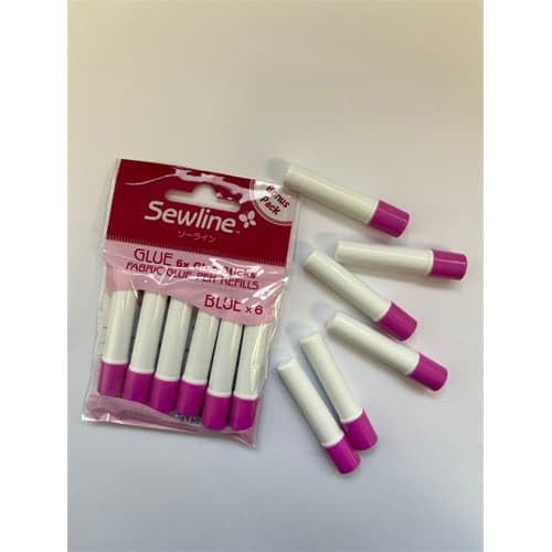 Sewline Premium Quality Blue Refill for Glue Pen Fabrics Quilting Notion 6 Pack - Image 3