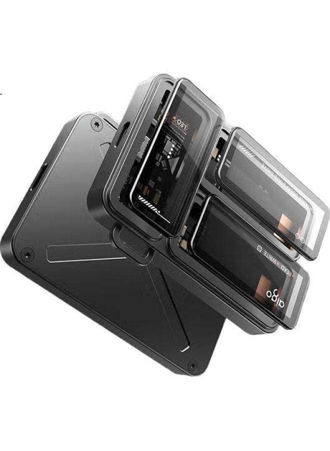 Aigo 1Tb Portable Solid State Drive (Pssd) P3 Type-C Usb3.2 Read And Write Speed 2000Mb/S Transparent Edc Direct Phone Connection External Hard Drive For Computers And Laptops - Image 1