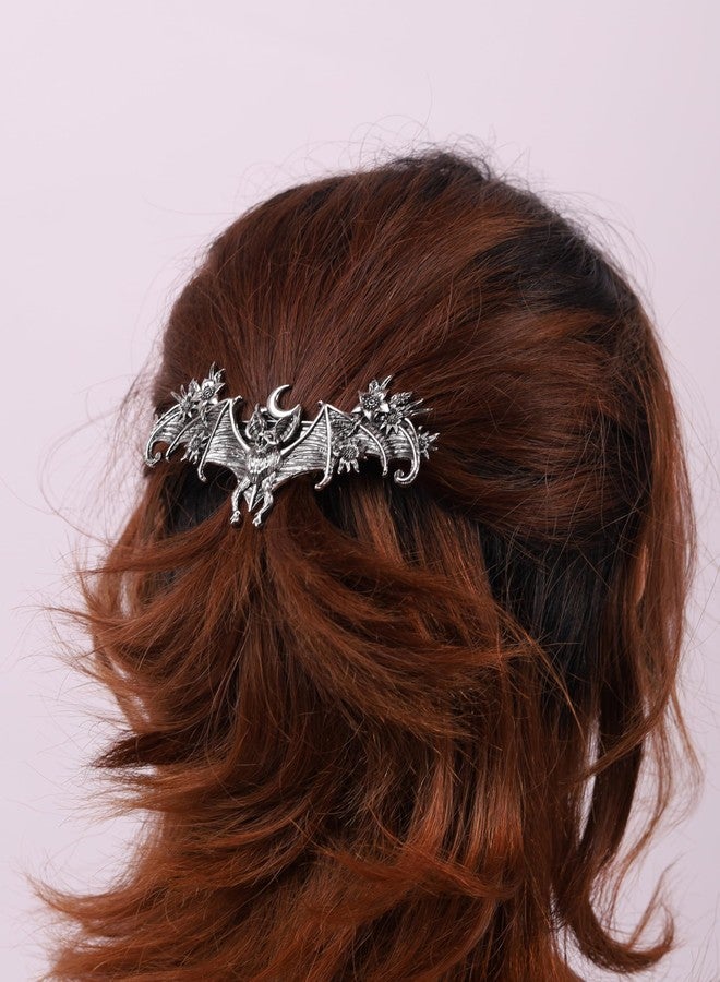 HAQUIL Vintage Bat Hairpin Metal Bat Wings Hair Barrettes Vintage Hair Clip for Party Costume - Image 4