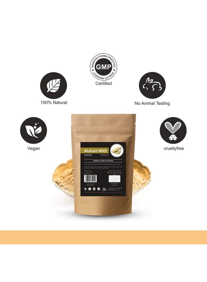 Herb Essential مسحوق مولتاني ميتّي العشبي النقي 50 جرام - Image 5