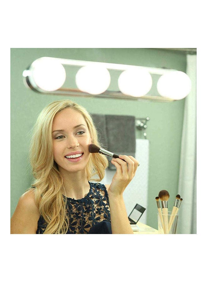 نيبمينينت مصباح فائق السطوع لمرآة الزينة ووضع المكياج مزود بعدد 4 مصابيح LED أبيض 150جرام - Image 3
