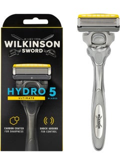 WILKINSON WILKINSON SWORD  Hydro 5 Skin Protection for Men  Advanced  Razor Handle  1 Blade Refill 