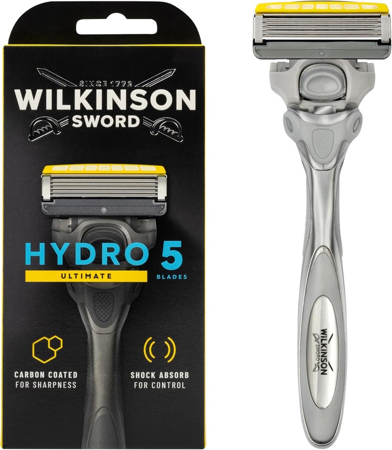 WILKINSON SWORD  Hydro 5 Skin Protection for Men  Advanced  Razor Handle  1 Blade Refill