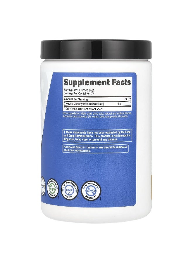 Nutricost نوتريكوست، أداء، كرياتين مونوهيدرات، أناناس مانجو، 1.1 رطل (500 جرام) - Image 2