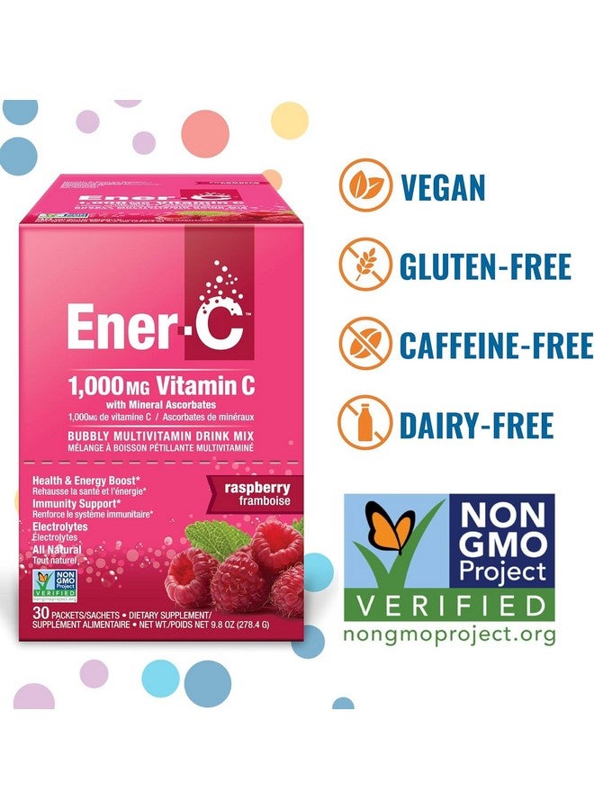Ener-C Ener-Life Raspberry Multivitamin Drink Mix 30 Count, 0.3 OZ - Image 2