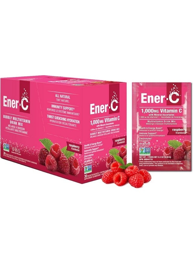 Ener-C Ener-Life Raspberry Multivitamin Drink Mix 30 Count, 0.3 OZ - Image 1