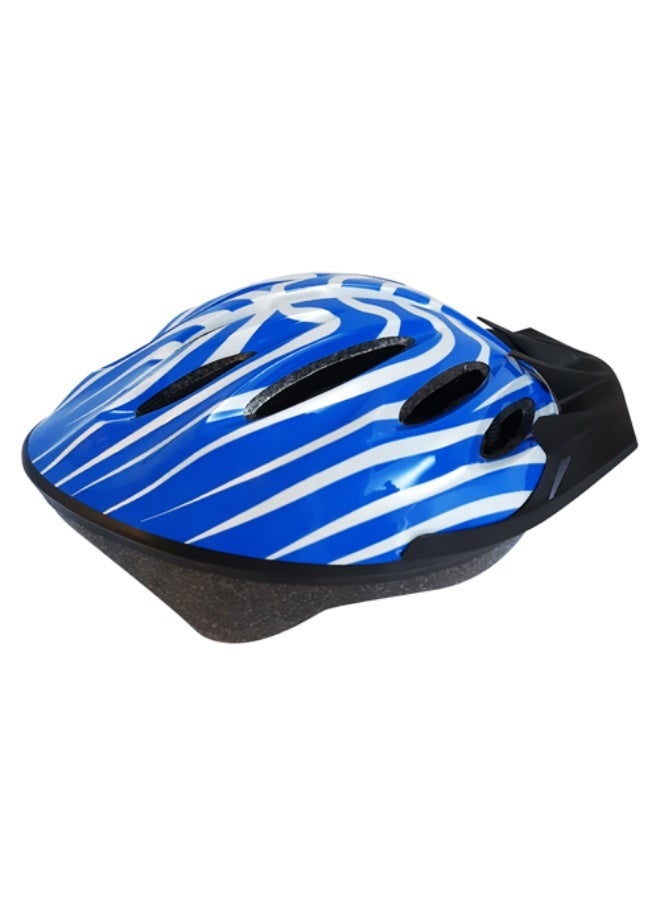 خوذة رأس للكبار قابلة للتعديل وخفيفة الوزن لممارسة الرياضات المتعددة، أزرق - Image 4