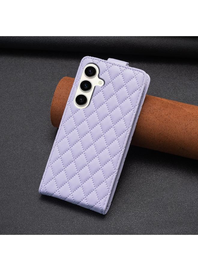 اس-توب جراب لهاتف Samsung Galaxy S23 FE 5G جراب هاتف جلدي عمودي شبكي ماسي - Image 3