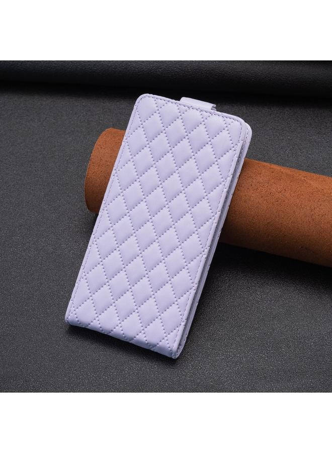 اس-توب جراب لهاتف Samsung Galaxy S23 FE 5G جراب هاتف جلدي عمودي شبكي ماسي - Image 2