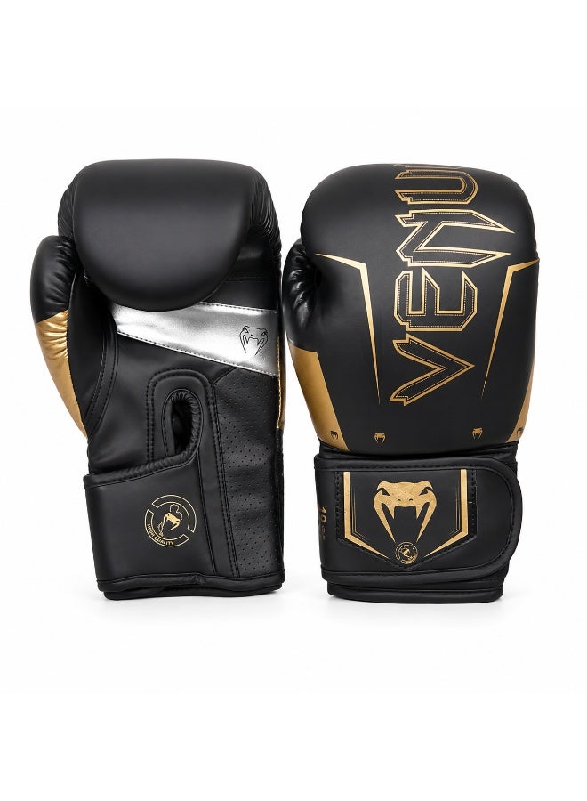 Venom Premium Boxing Gloves - Perfect Grip and Impact Strength Boxing Gloves for Boxing, MMA, Muay Thai, Kickboxing for Men and Women, Boxing Gloves for Boxing - Image 1