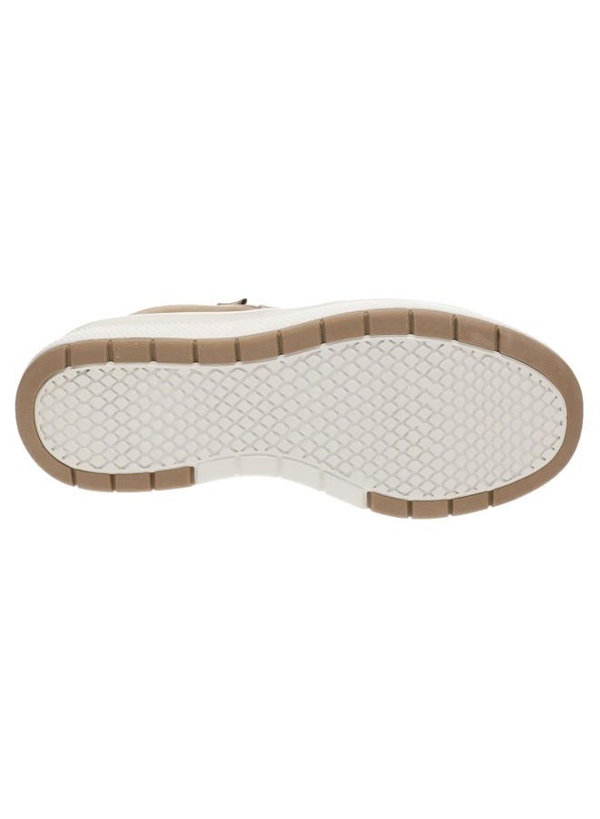 SKECHERS Women's Hands Free Slip-Ins Skip Cute Wave-Stay Snug Sneaker, Chestnut, 8 - Image 4