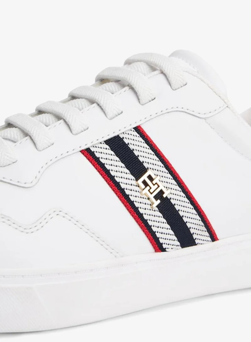 TOMMY HILFIGER  Webbing Cupsole Sneakers for Women | Best Price UAE