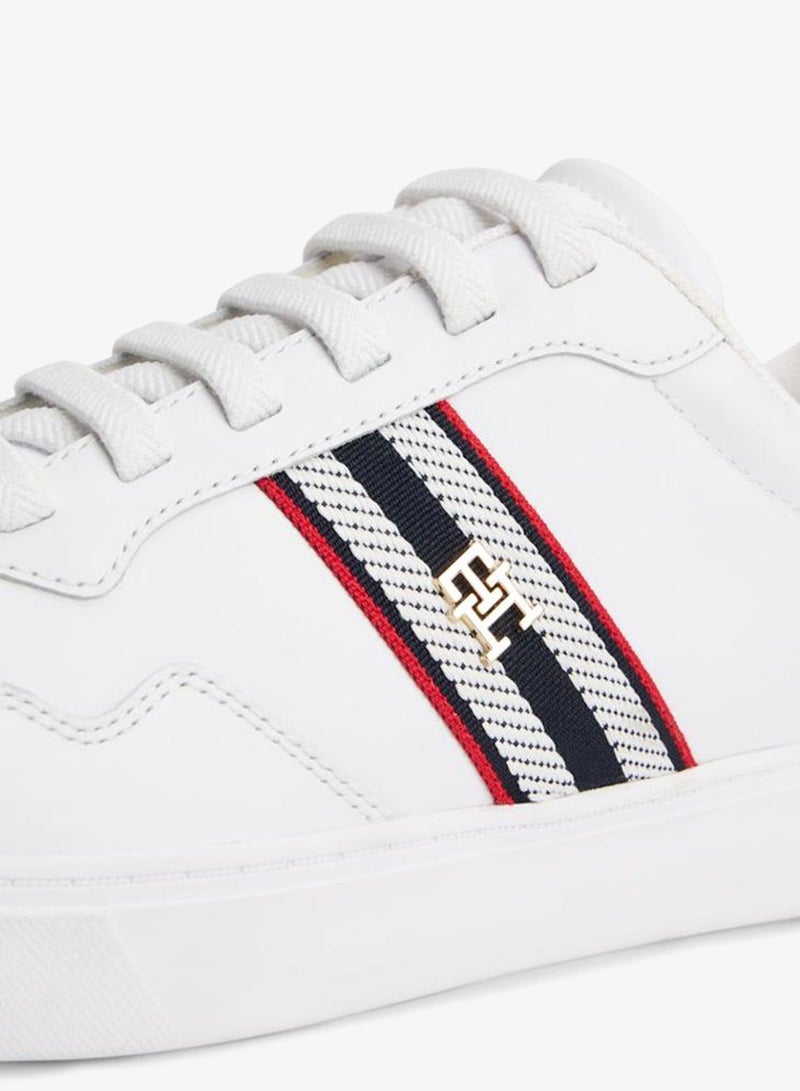 TOMMY HILFIGER Webbing Cupsole Sneakers - Image 5