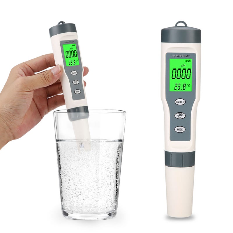 3 in 1 Portable Digital TDS PH TEMP Meter Water Quality Tester Purity Test Pen - Image 2