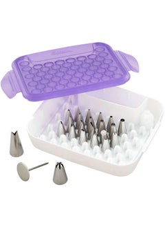 Wilton Set of 22 piece Decorating Piping Tip  - Image 1