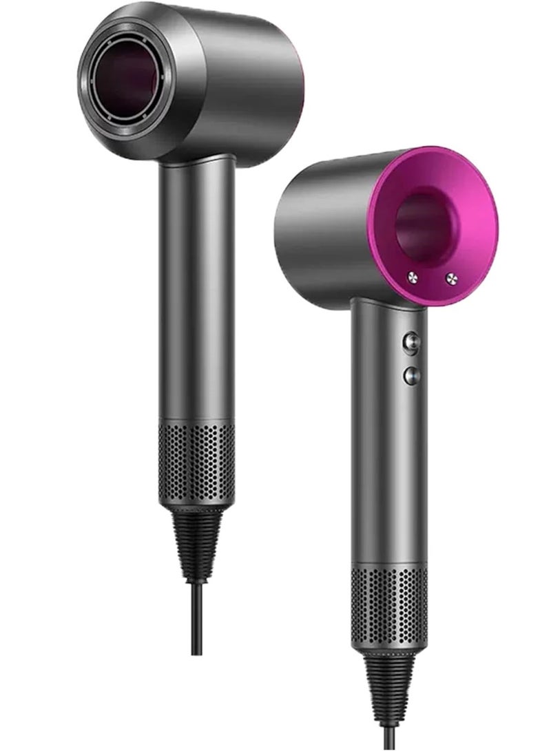 KLIKONIX Special Edition Professonal Hair Dryer | Ionic Blow dryers | Super Sonic | Thermo-Control Hairdryer | Fast Drying | Low Noise | 110000 RPM Speed | 2.7 Mtr Cord | 1600W Fuchsia KHD-1000 - Image 3