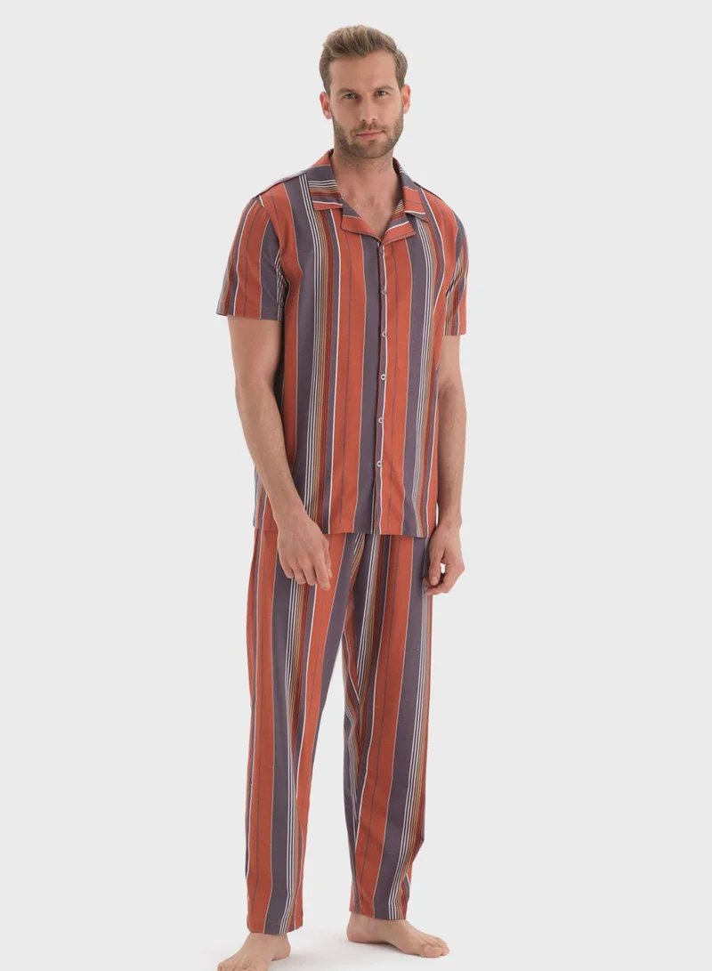 dagi Nightwear Shirt & Trouser Set