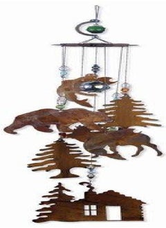 Sunset Vista Designs Wilderness Wonders Rustic Cabin Wind Chime, Medium - pzsku/Z09D58E0CA231FF09B897Z/45/_/1692874398/d044df91-ac8e-44e8-8261-48a20e38975e