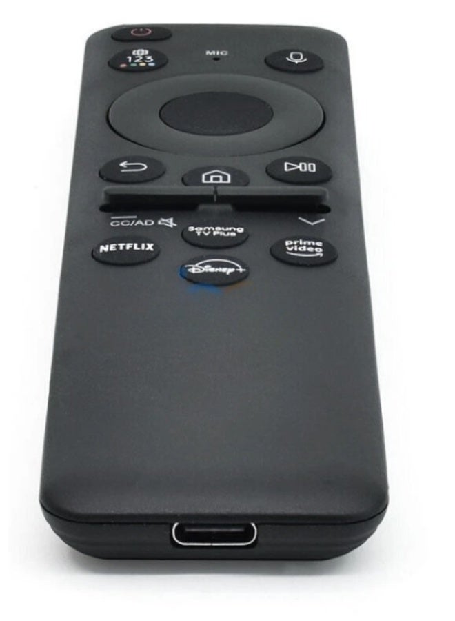 TV Newest BN59-01432A Solar Voice Replacement Remote for Samsung Neo QLED 8K HDR Smart TVs – Eco-Friendly Rechargeable Remote with Voice Control & 4 Shortcut Buttons – Universal Smart TV Remote Compatible with Select Samsung Models – Black - Image 4