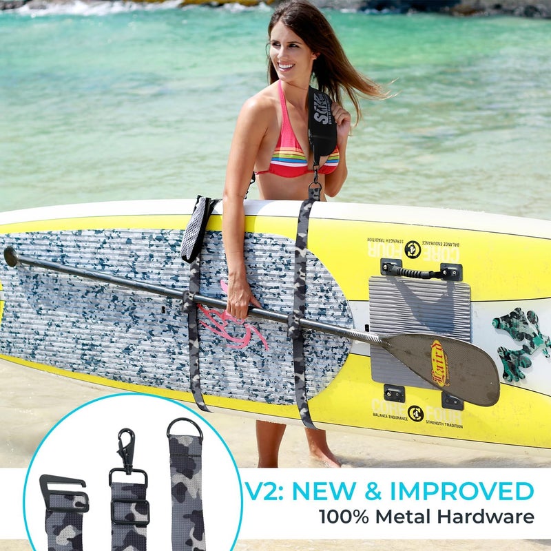 SUP-Now Paddle Board Accessories Carrier SUP Carrying Strap to Carry Paddleboard Accessories for Women and Men - Image 2