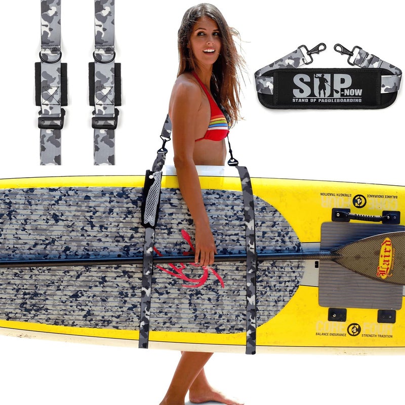 SUP-Now Paddle Board Accessories Carrier SUP Carrying Strap to Carry Paddleboard Accessories for Women and Men - Image 1