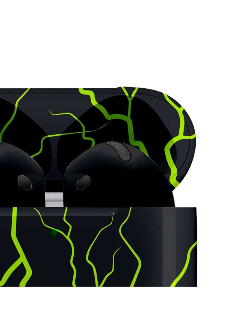 MERLIN CRAFT CUSTOMIZED APPLE AIRPODS 4 THUNDER