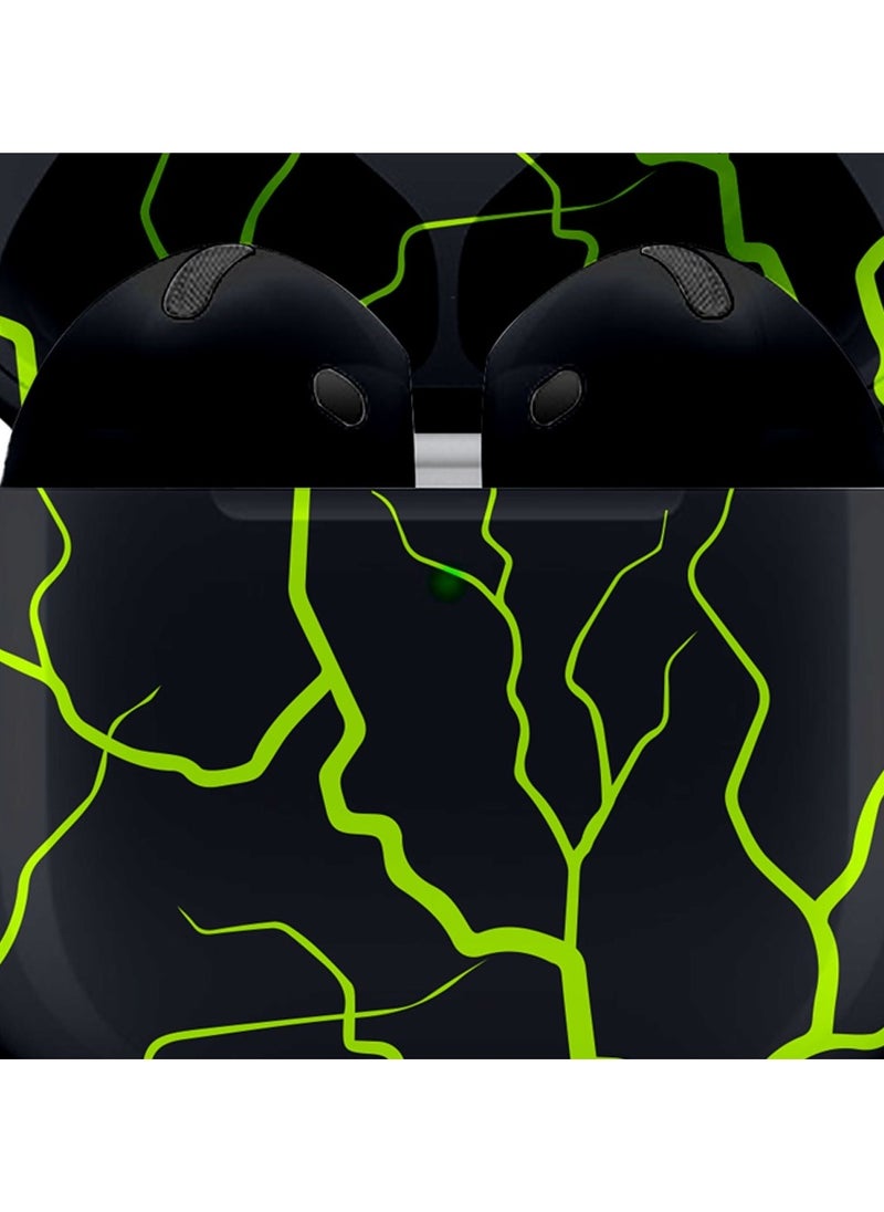 MERLIN CRAFT CUSTOMIZED APPLE AIRPODS 4 THUNDER