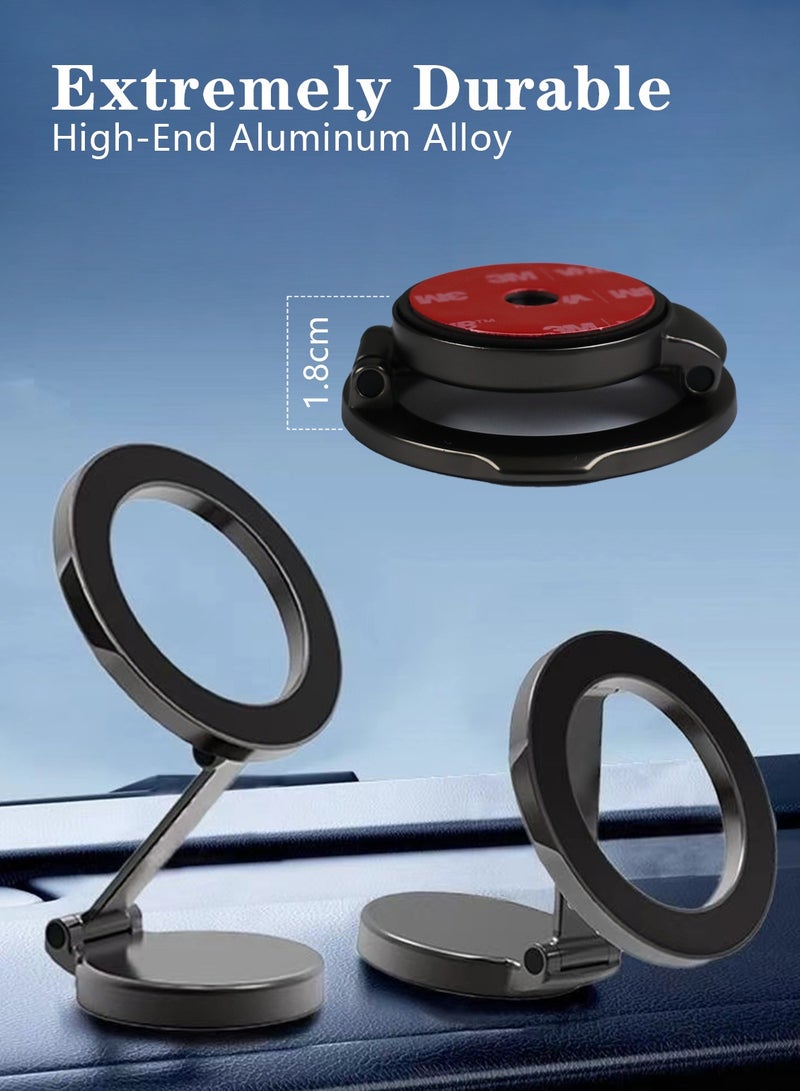 Meishida Magnetic Phone Mount,  360° Rotation Magnetic Phone Holder for Car, Portable Car Phone Holder Dash Phone Mount Car for All Phone - Image 2