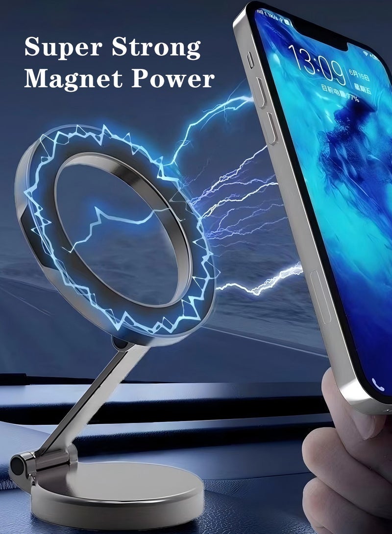 Meishida Magnetic Phone Mount,  360° Rotation Magnetic Phone Holder for Car, Portable Car Phone Holder Dash Phone Mount Car for All Phone - Image 3