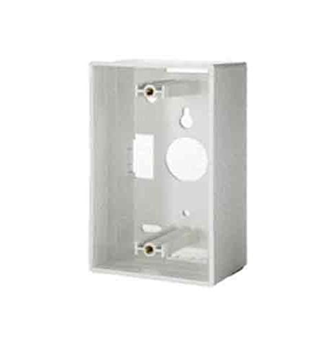 Legrand OnQ Single Gang Surface Mount Box Wall Mount Box for any Single Gang Device Mounts Directly to Any Wall Surface White WP3409WH
