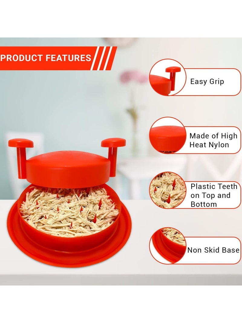 Bukela Chicken Shredder Machine, Shredding Tool, Meat Shredder with Handles Non-skid Base Mat - Image 4