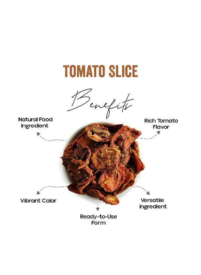 OGOC Tomato Slice Dried Tomato Slices Sun Dried Tomato Pieces Aromatic Pantry Essential for Cooking Seasoning Soups Pasta Pizza Salads - Image 2