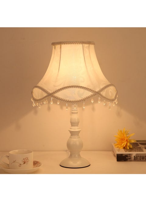 Table Lamp Bedroom Bedside Lamp European Princess Lace Modern Simple Nordic Girl Home Table Lamp A Generation Of Hair-Specification:Remote Control Switch-Size:Fashionable And Simple Style