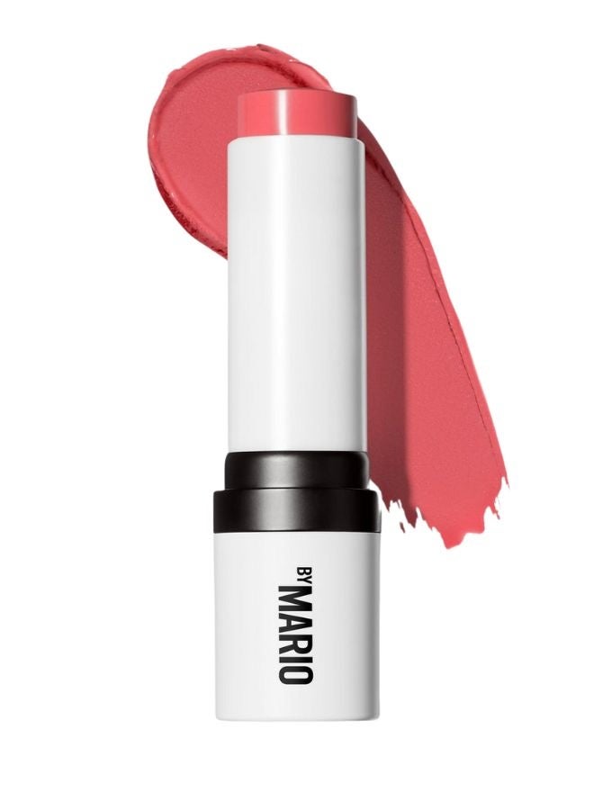 MAKEUP BY MARIO Soft Pop Blush Stick 10.5g – Shade Soft Coral (Peachy Pop) – Creamy, Buildable, Natural Finish - Image 1
