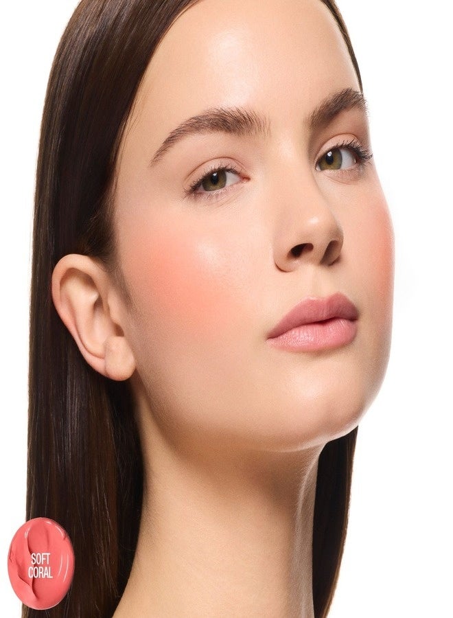 MAKEUP BY MARIO Soft Pop Blush Stick 10.5g – Shade Soft Coral (Peachy Pop) – Creamy, Buildable, Natural Finish - Image 3
