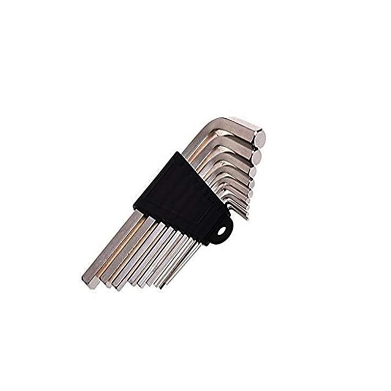 Vtronix Hex Allen Key Set For General Purpose Use With PVC Holder 9Piece Steel Hexkey Set Ideal for Repair Maintenance for Home DIY Use 15 to 10mm  - Image 4